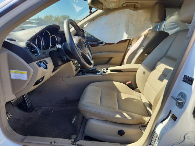 WDDGF8AB3ER315556 - 2014 MERCEDES-BENZ C 300 4MATIC WHITE photo 7