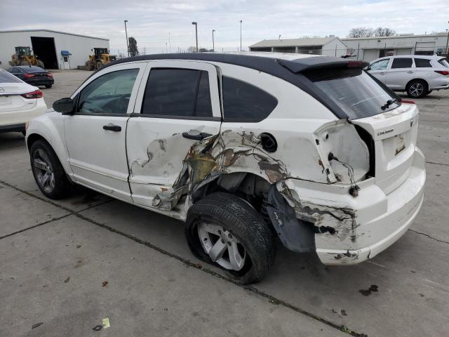 1B3HB48B57D152483 - 2007 DODGE CALIBER SXT WHITE photo 2