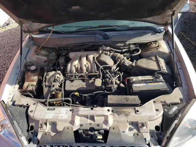 1FAFP55U4YA255275 - 2000 FORD TAURUS SES SILVER photo 11