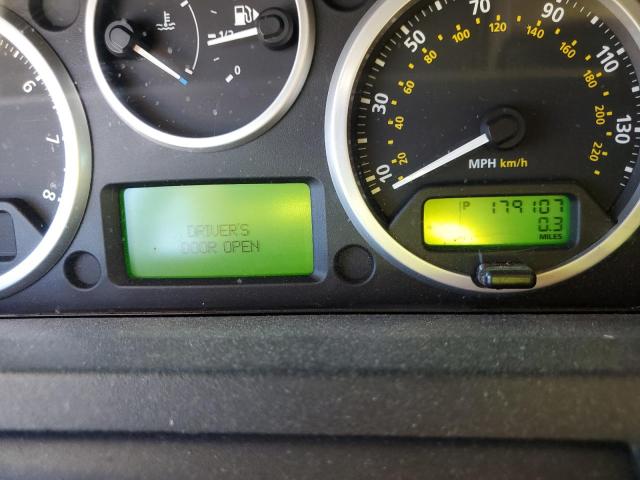 SALSK25427A998739 - 2007 LAND ROVER RANGE ROVE HSE MAROON photo 9