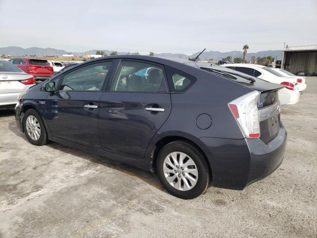 JTDKN3DP6D3046892 - 2013 TOYOTA PRIUS PLUG GRAY photo 2