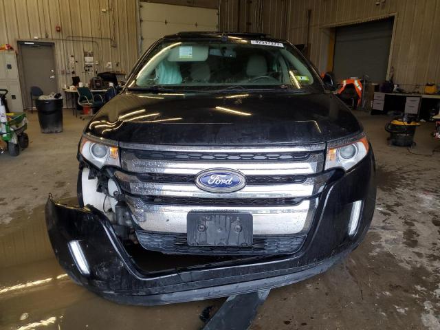 2FMDK4JC8EBB51388 - 2014 FORD EDGE SEL BLACK photo 5