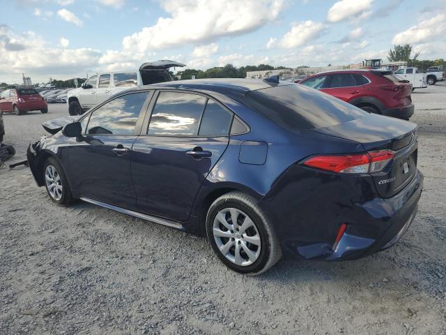 5YFEPRAE0LP083407 - 2020 TOYOTA COROLLA LE Bleu photo 2