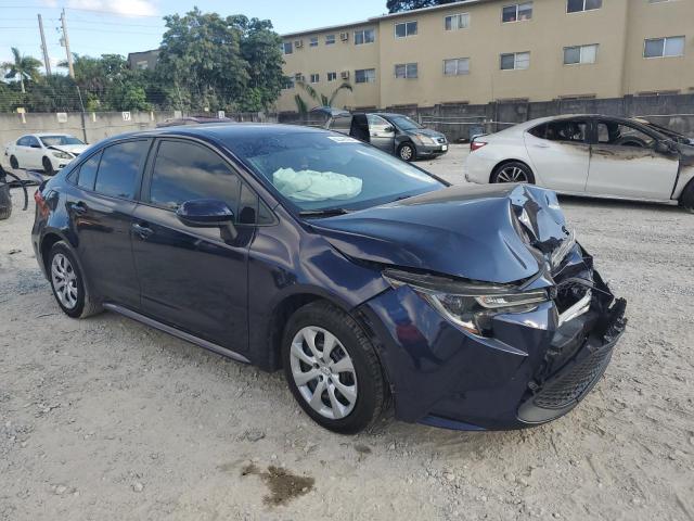 5YFEPRAE0LP083407 - 2020 TOYOTA COROLLA LE Bleu photo 4