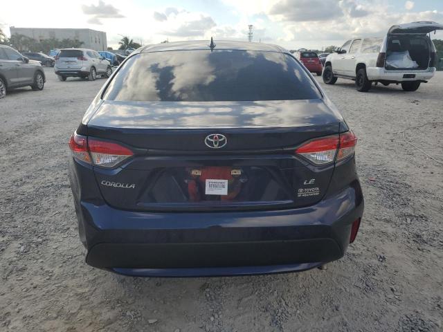 5YFEPRAE0LP083407 - 2020 TOYOTA COROLLA LE Bleu photo 6