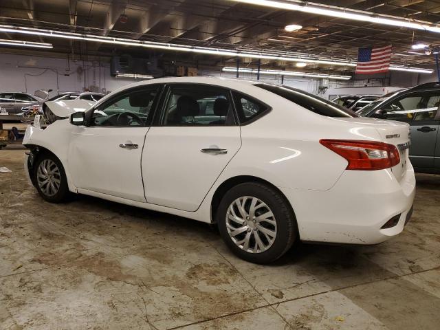 3N1AB7AP6JY300431 - 2018 NISSAN SENTRA S WHITE photo 2