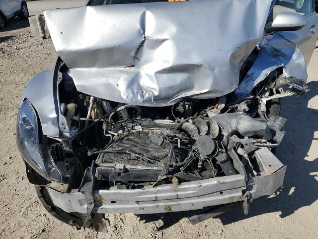 1YVHZ8DH0C5M28630 - 2012 MAZDA 6 I SILVER photo 11