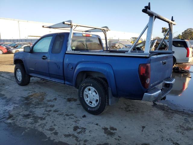 1GCDS196258141234 - 2005 CHEVROLET COLORADO BLUE photo 2