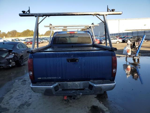 1GCDS196258141234 - 2005 CHEVROLET COLORADO BLUE photo 6