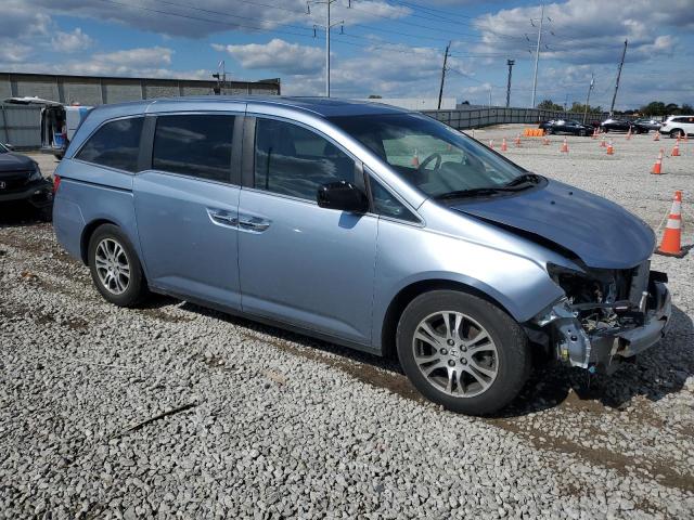 5FNRL5H69DB086243 - 2013 HONDA ODYSSEY EXL فضي صورة 4