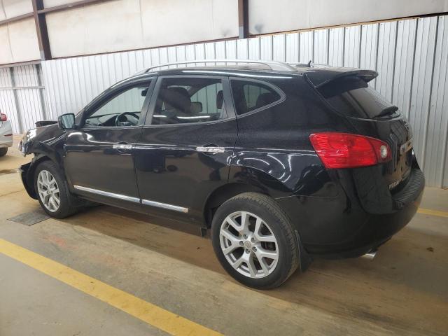 JN8AS5MV6CW363510 - 2012 NISSAN ROGUE S BLACK photo 2