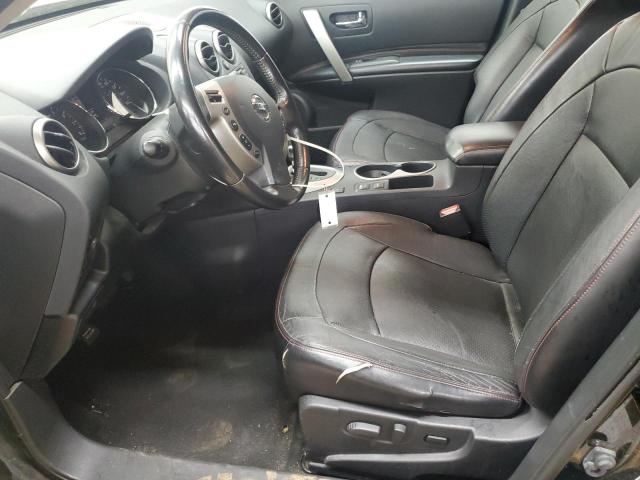 JN8AS5MV6CW363510 - 2012 NISSAN ROGUE S BLACK photo 7