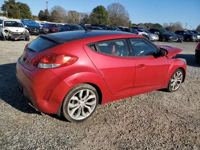 KMHTC6AD6DU158118 - 2013 HYUNDAI VELOSTER RED photo 3