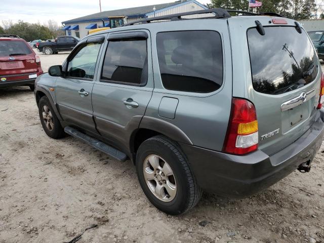 4F2CZ06163KM32426 - 2003 MAZDA TRIBUTE ES TEAL photo 2