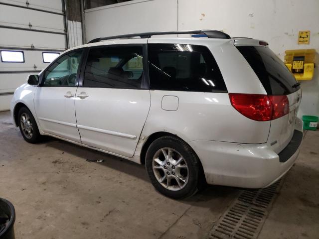 5TDZA22C96S551332 - 2006 TOYOTA SIENNA XLE WHITE photo 2