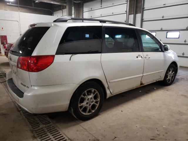 5TDZA22C96S551332 - 2006 TOYOTA SIENNA XLE WHITE photo 3