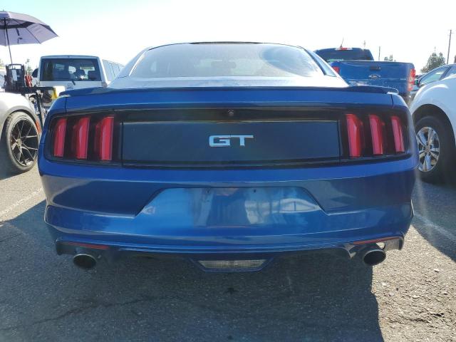 1FA6P8CF4H5291269 - 2017 FORD MUSTANG GT BLUE photo 6