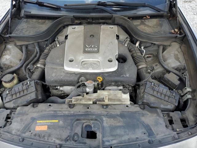 JN1CV6AP1AM406587 - 2010 INFINITI G37 BASE GRAY photo 11