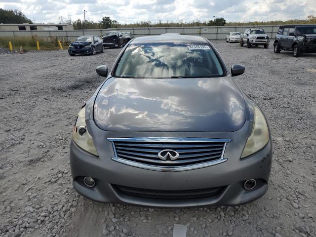 JN1CV6AP1AM406587 - 2010 INFINITI G37 BASE GRAY photo 5