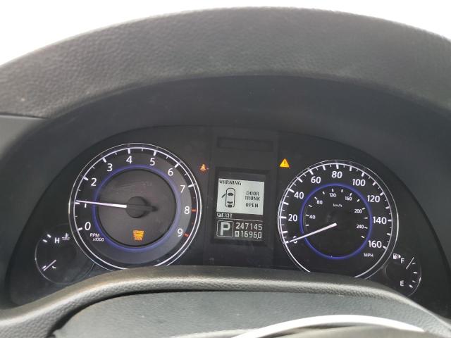 JN1CV6AP1AM406587 - 2010 INFINITI G37 BASE GRAY photo 9