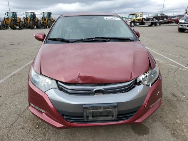 JHMZE2H75AS036275 - 2010 HONDA INSIGHT EX RED photo 5