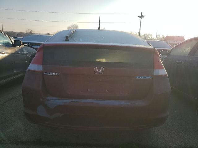 JHMZE2H75AS036275 - 2010 HONDA INSIGHT EX RED photo 6