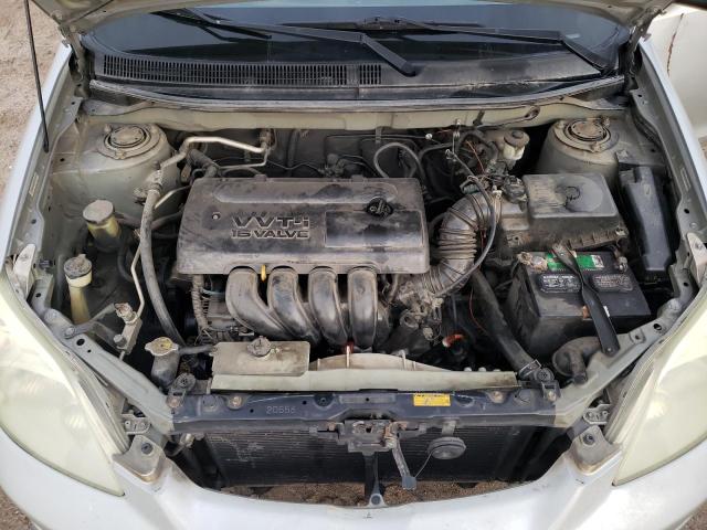 2T1KR32EX4C166143 - 2004 TOYOTA COROLLA MA XR GRAY photo 12