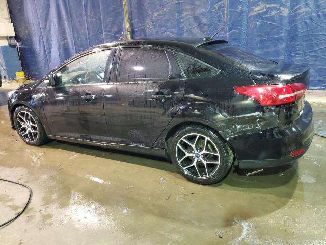 1FADP3H28HL270467 - 2017 FORD FOCUS SEL BLACK photo 2