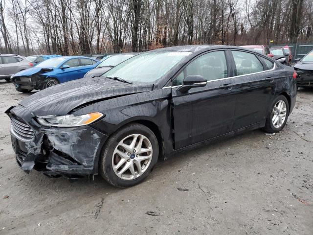 1FA6P0H74G5103741 - 2016 FORD FUSION SE BLACK photo 1