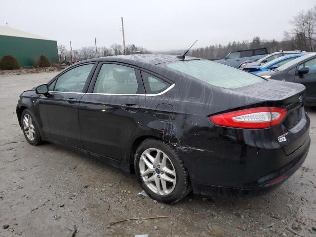 1FA6P0H74G5103741 - 2016 FORD FUSION SE BLACK photo 2