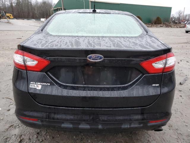 1FA6P0H74G5103741 - 2016 FORD FUSION SE BLACK photo 6