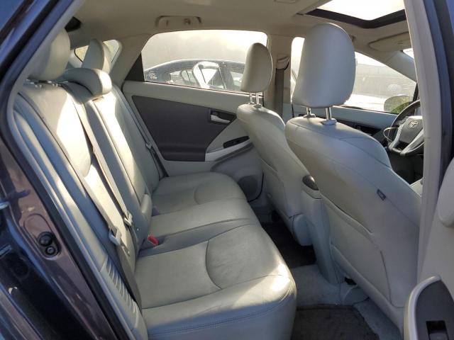 JTDKN3DU7B0281841 - 2011 TOYOTA PRIUS ნაცრისფერი ფოტო 10