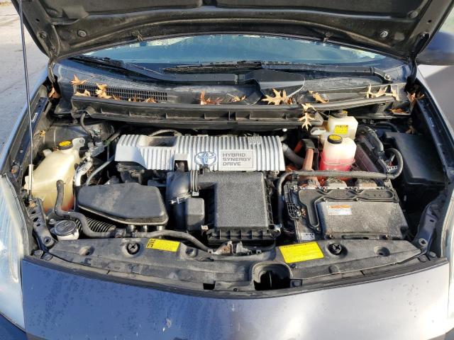 JTDKN3DU7B0281841 - 2011 TOYOTA PRIUS ნაცრისფერი ფოტო 11