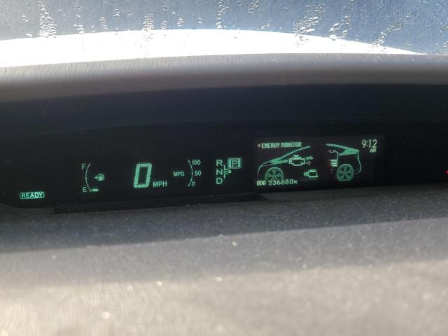 JTDKN3DU7B0281841 - 2011 TOYOTA PRIUS ნაცრისფერი ფოტო 9