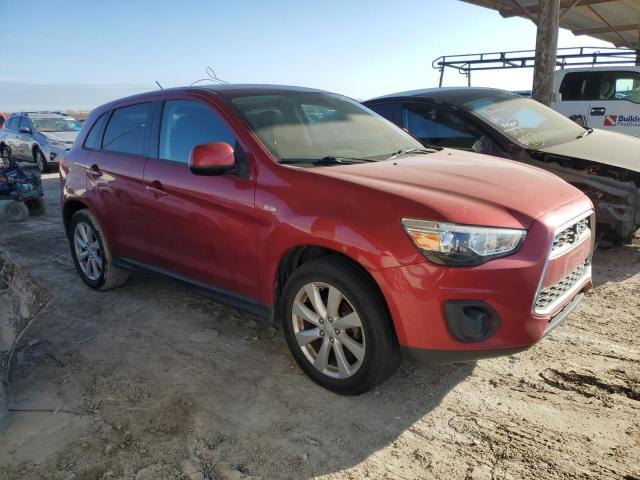 4A4AP3AU8EE001502 - 2014 MITSUBISHI OUTLANDER ES RED photo 4