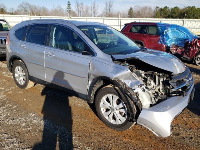 2HKRM4H76CH607645 - 2012 HONDA CR-V EXL SILVER photo 4