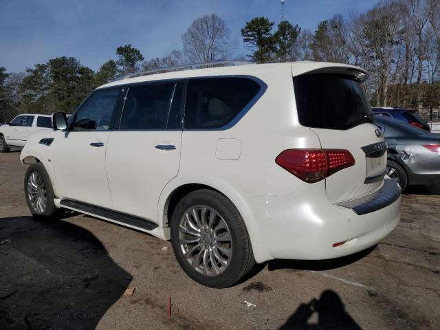 JN8AZ2NC8F9371585 - 2015 INFINITI QX80 BEIGE photo 2