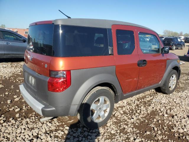 5J6YH28614L034303 - 2004 HONDA ELEMENT EX ORANGE photo 3