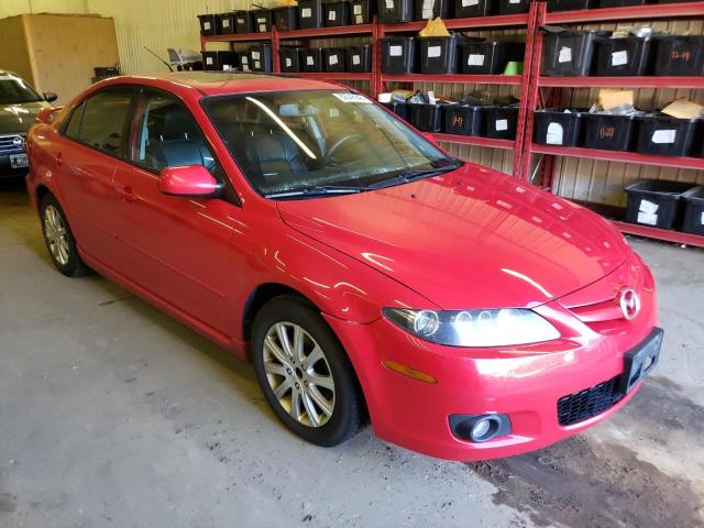 1YVHP85D075M57150 - 2007 MAZDA 6 S RED photo 4