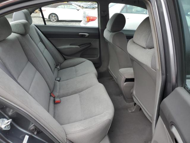 2HGFA1F55BH300407 - 2011 HONDA CIVIC LX GRAY photo 10