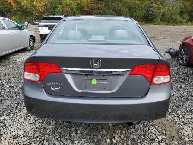 2HGFA1F55BH300407 - 2011 HONDA CIVIC LX GRAY photo 6