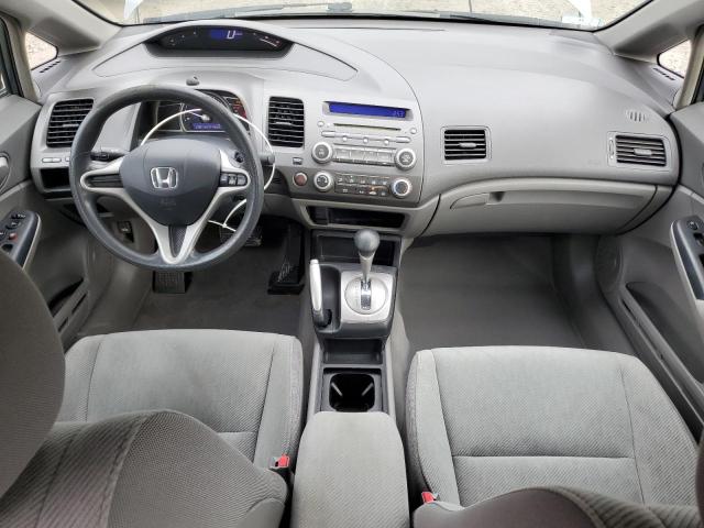2HGFA1F55BH300407 - 2011 HONDA CIVIC LX GRAY photo 8