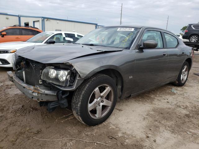 2B3CA3CV3AH123891 - 2010 DODGE CHARGER SXT GRAY photo 1