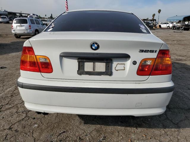 WBAEV33442KL65423 - 2002 BMW 325 I WHITE photo 6