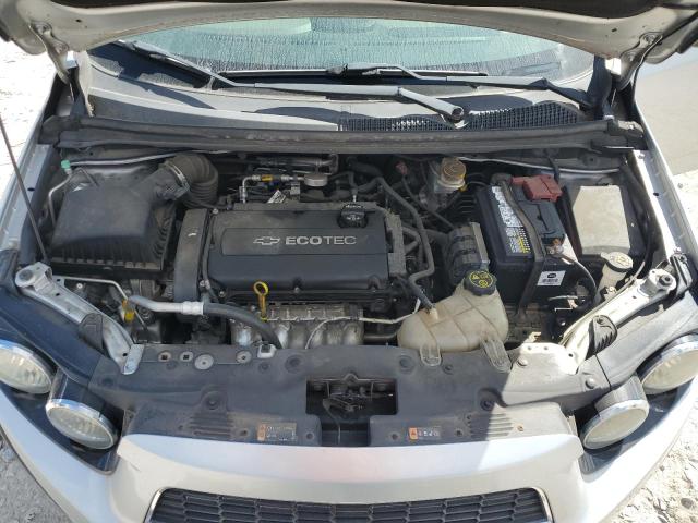 1G1JA5SH4F4104745 - 2015 CHEVROLET SONIC LS SILVER photo 11