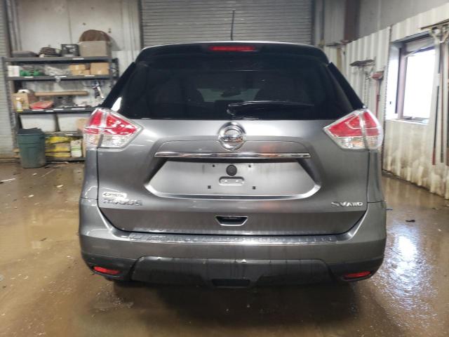 KNMAT2MVXFP537536 - 2015 NISSAN ROGUE S SILVER photo 6