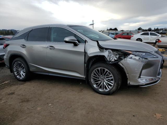 2T2JGMDA1LC051653 - 2020 LEXUS RX 450H SILVER photo 4