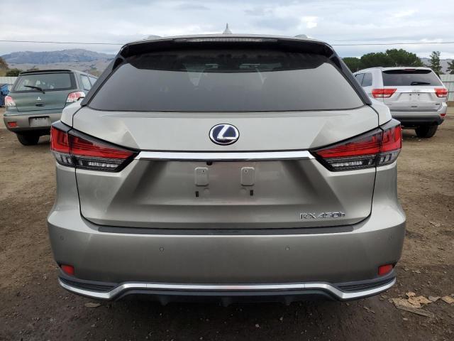 2T2JGMDA1LC051653 - 2020 LEXUS RX 450H SILVER photo 6