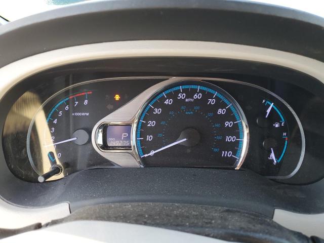 5TDYK3DC5CS245235 - 2012 TOYOTA SIENNA XLE 蓝色 照片 9