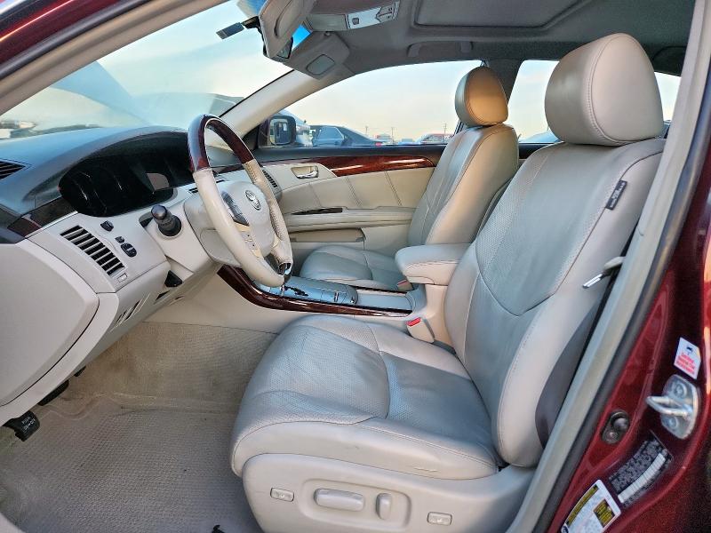 4T1BK36B78U272333 - 2008 TOYOTA AVALON XL BURGUNDY photo 7
